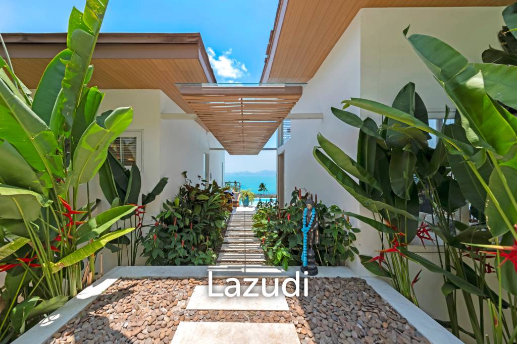 Modern Villa with Ocean View in Bang Por Ko Samui