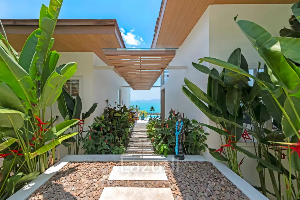 Modern Villa with Ocean View in Bang Por Ko Samui