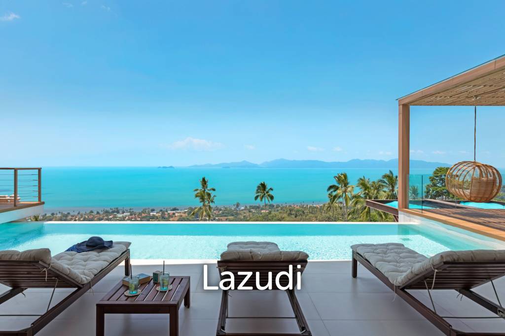 Modern Villa with Ocean View in Bang Por Ko Samui