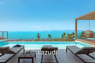 Modern Villa with Ocean View in Bang Por Ko Samui