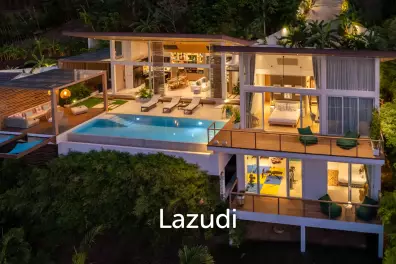 Modern Villa with Ocean View in Bang Por Ko Samui