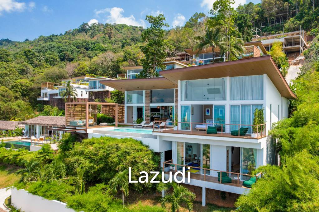 Modern Villa with Ocean View in Bang Por Ko Samui