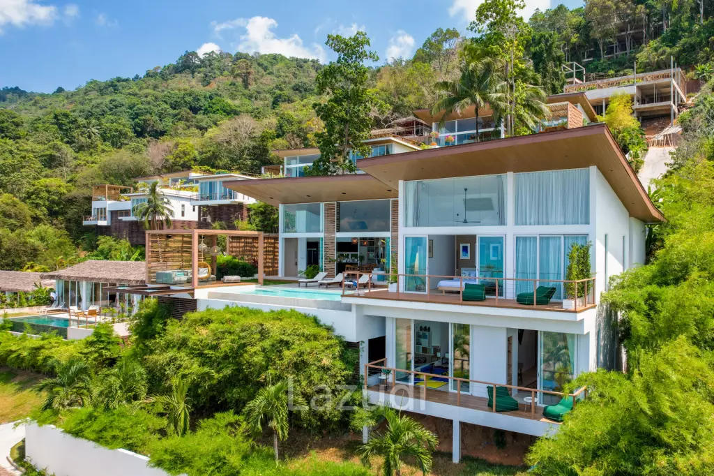 Modern Villa with Ocean View in Bang Por Ko Samui