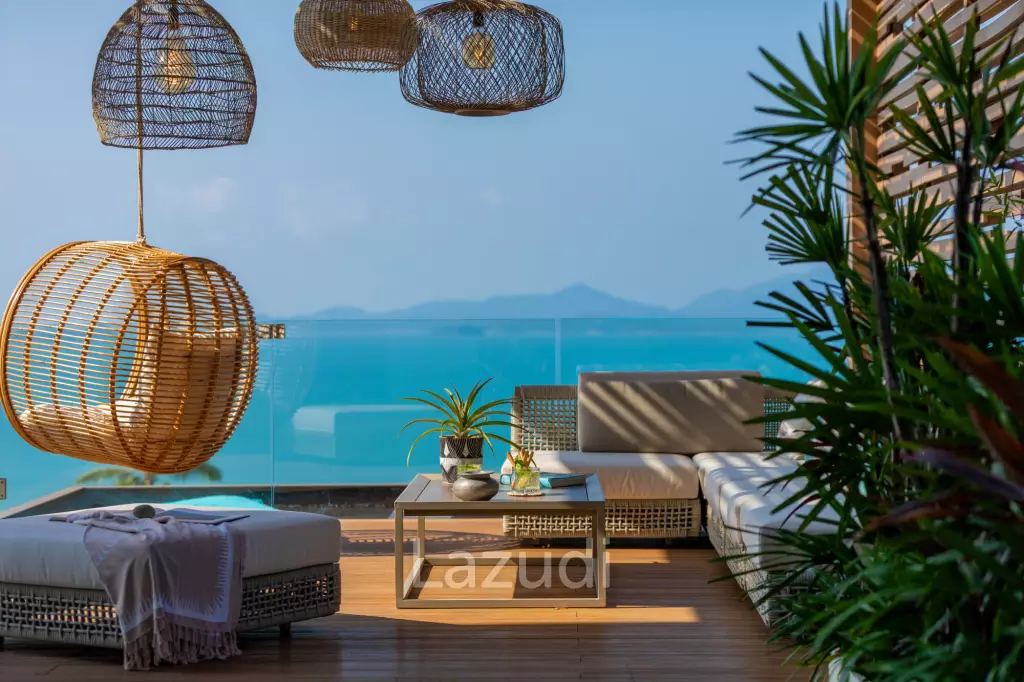 Modern Villa with Ocean View in Bang Por Ko Samui