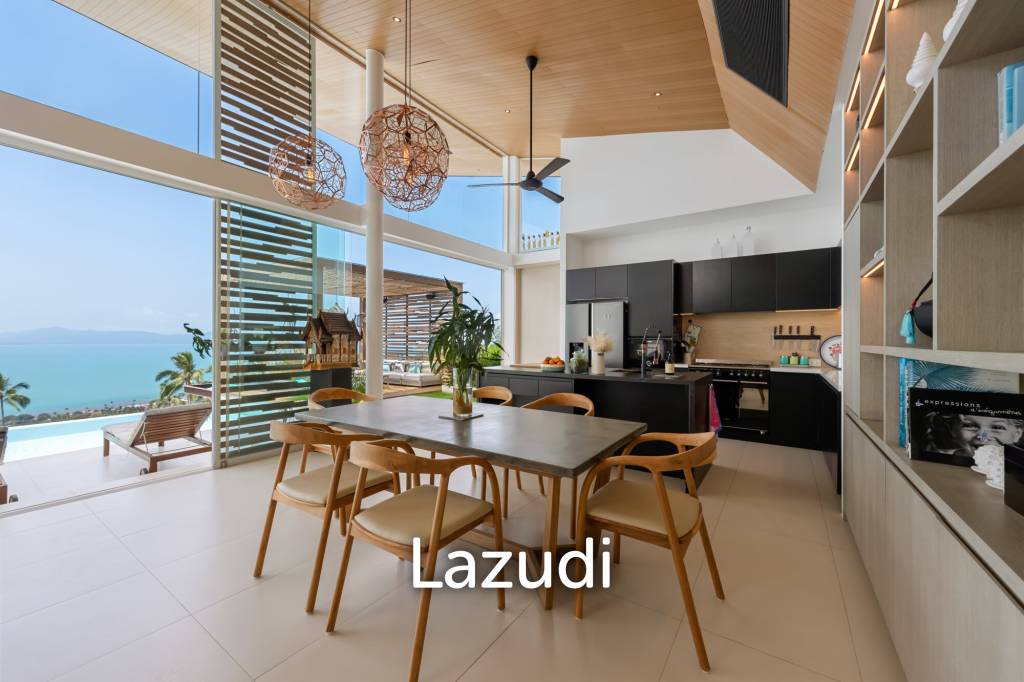 Modern Villa with Ocean View in Bang Por Ko Samui
