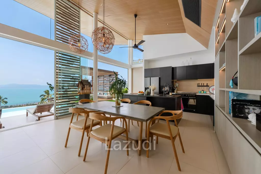 Modern Villa with Ocean View in Bang Por Ko Samui