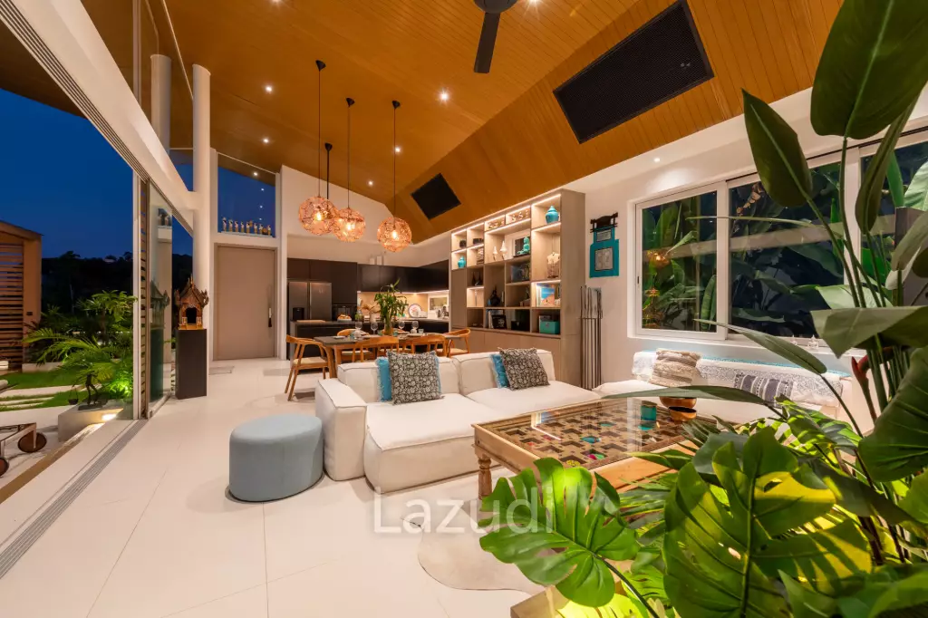 Modern Villa with Ocean View in Bang Por Ko Samui