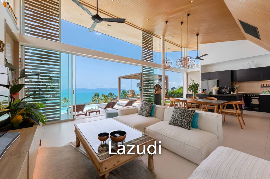 Modern Villa with Ocean View in Bang Por Ko Samui