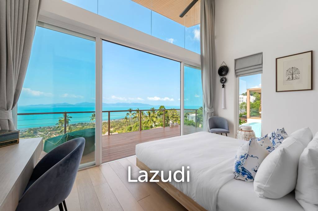 Modern Villa with Ocean View in Bang Por Ko Samui