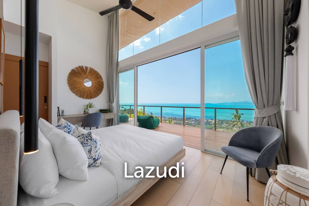 Modern Villa with Ocean View in Bang Por Ko Samui