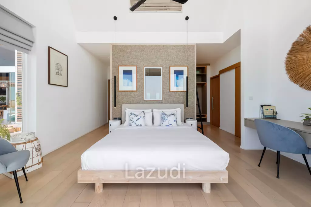 Modern Villa with Ocean View in Bang Por Ko Samui