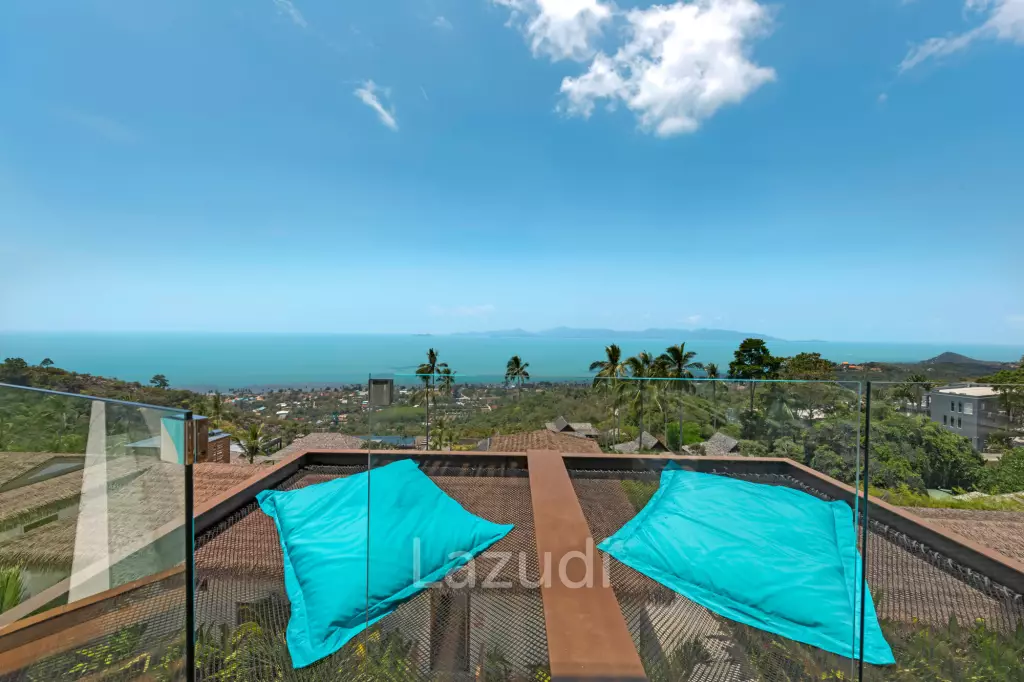 Modern Villa with Ocean View in Bang Por Ko Samui