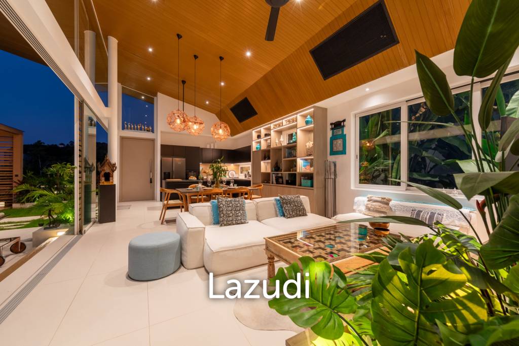 Modern Villa with Ocean View in Bang Por Ko Samui