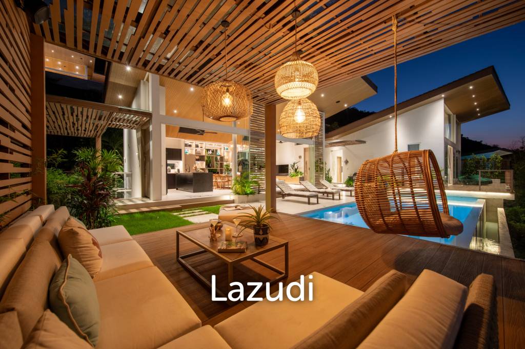 Modern Villa with Ocean View in Bang Por Ko Samui