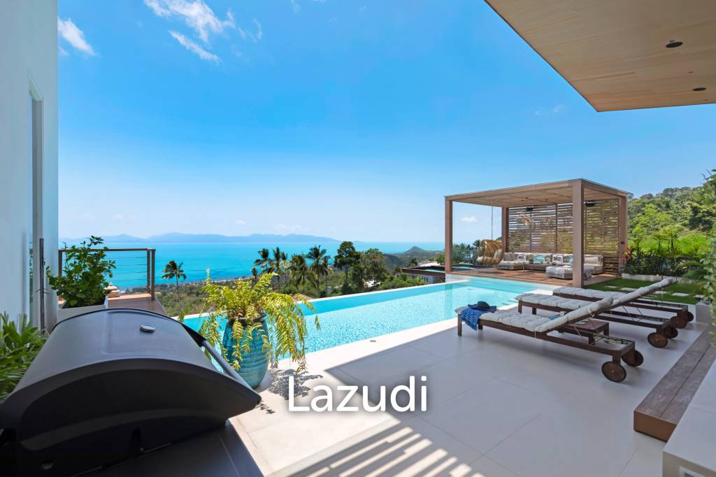 Modern Villa with Ocean View in Bang Por Ko Samui