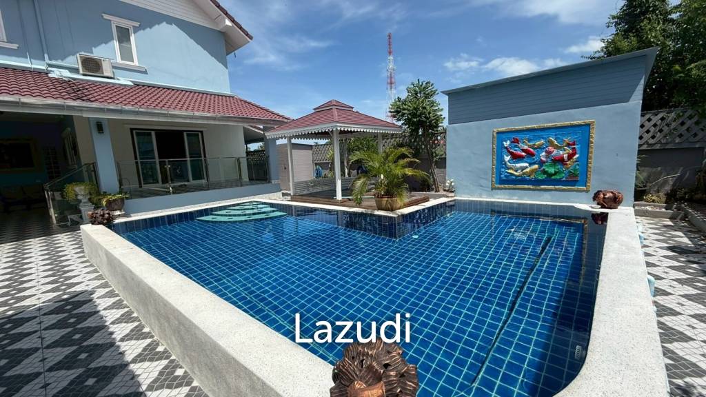 Tropical Seaview : Two-Story Villa with Pool in Pak Nam Pran