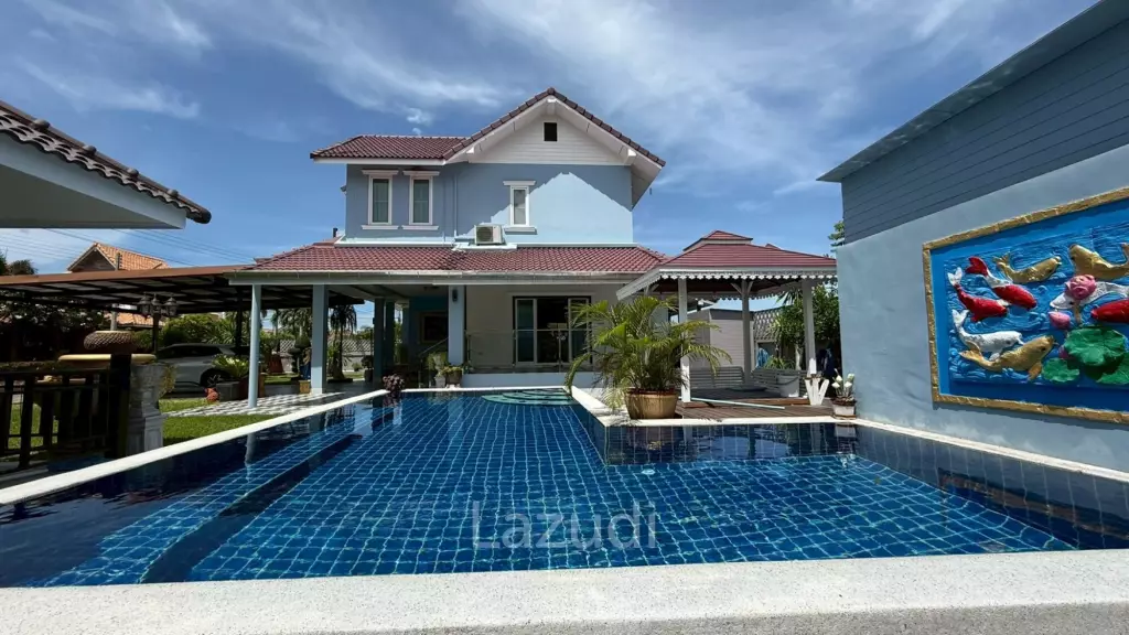 Tropical Seaview : Two-Story Villa with Pool in Pak Nam Pran