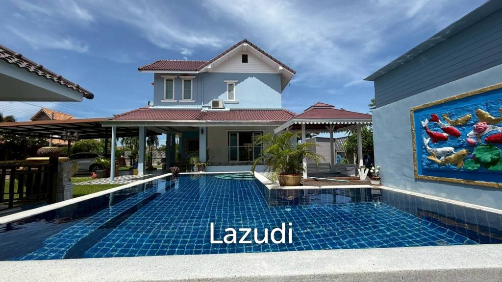 Tropical Seaview : Two-Story Villa with Pool in Pak Nam Pran