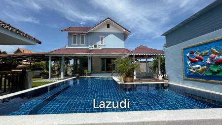Tropical Seaview : Two-Story Villa with Pool in Pak Nam Pran