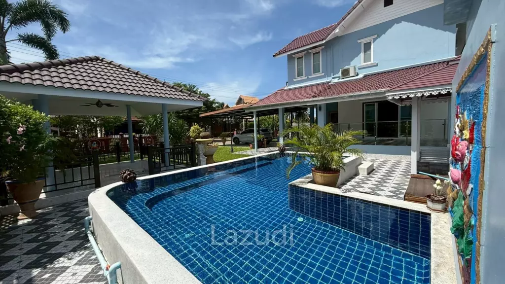 Tropical Seaview : Two-Story Villa with Pool in Pak Nam Pran
