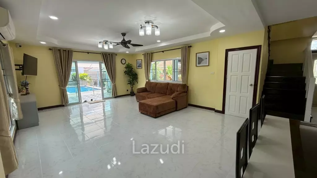 Tropical Seaview : Two-Story Villa with Pool in Pak Nam Pran