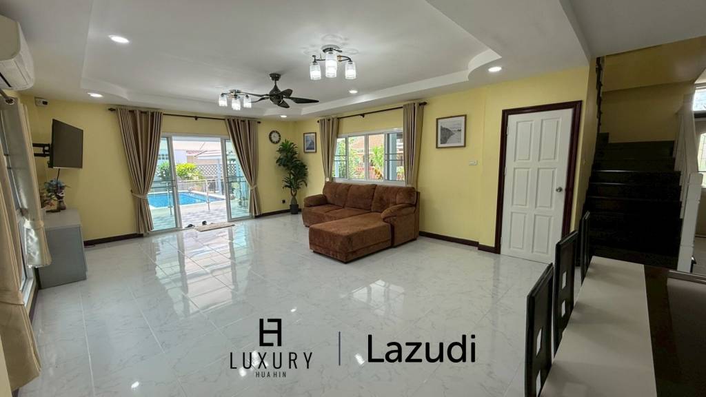 ขายวิลล่า 2 ชั้น 4 ห้องนอนใน Tropical Seaview ปากน้ำปราณ