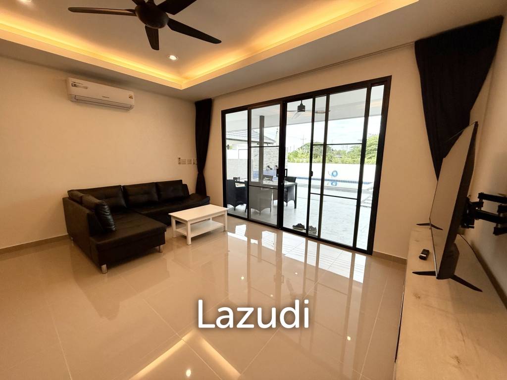 Mil Pool Villas - Modern Brand New 3-Bedroom 2-Bathroom Pool Villa in Central Hua Hin