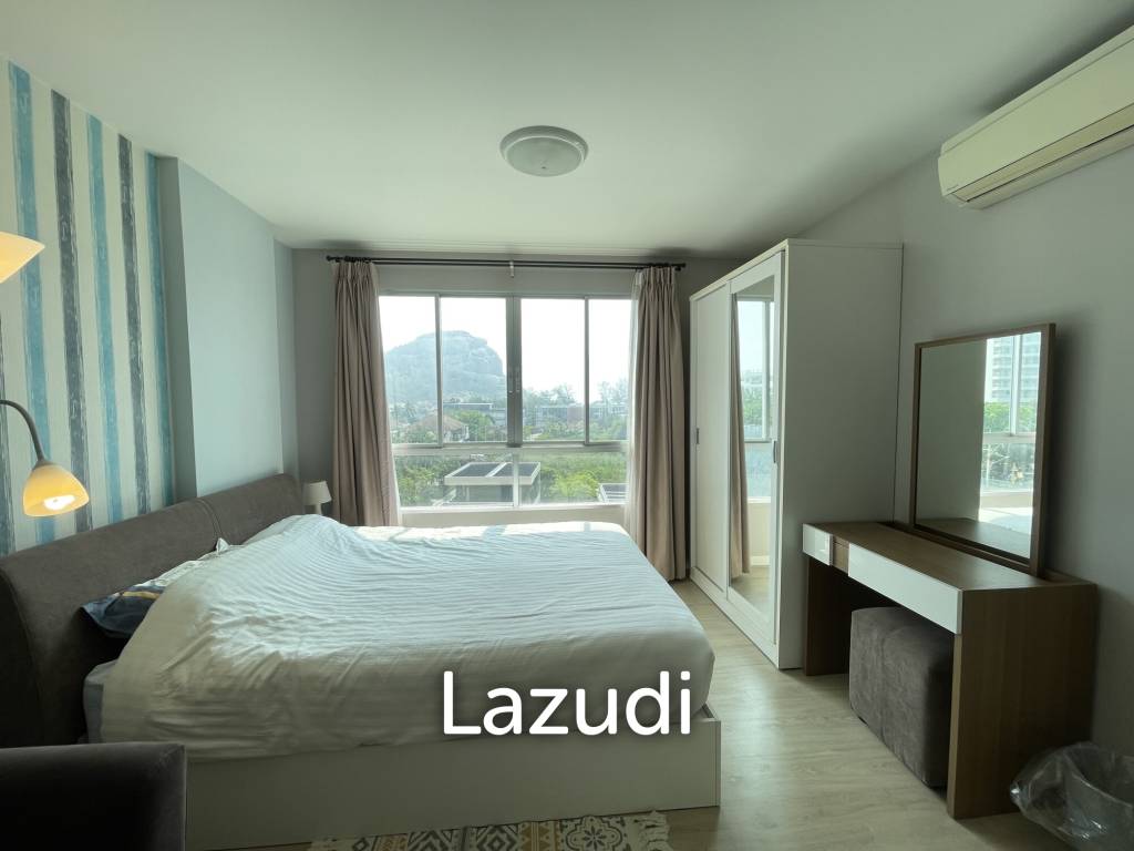 Baan Peang Ploen Condo : Studio bedroom walkable to the Beach