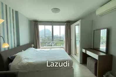 Baan Peang Ploen Condo : Studio bedroom walkable to the Beach