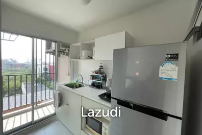 Baan Peang Ploen Condo : Studio bedroom walkable to the Beach