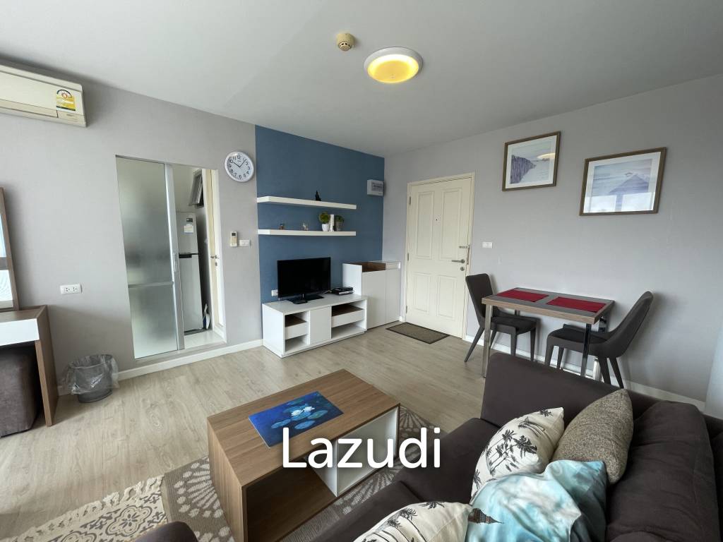 Baan Peang Ploen Condo : Studio bedroom walkable to the Beach