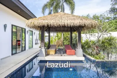 Delightful 3 bed, Balinese Style Villa in Aelita Villa Layan