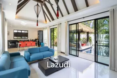 Delightful 3 bed, Balinese Style Villa in Aelita Villa Layan