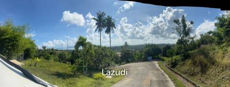 Land for Sale 3 Rai in Mae Nam, Ko Samui – Sea & Mountain Views