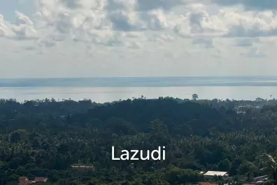 Land for Sale 3 Rai in Mae Nam, Ko Samui – Sea & Mountain Views