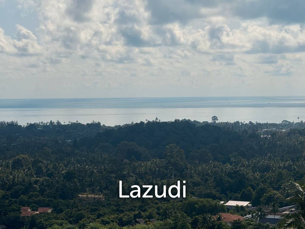 Land for Sale 3 Rai in Mae Nam, Ko Samui – Sea & Mountain Views