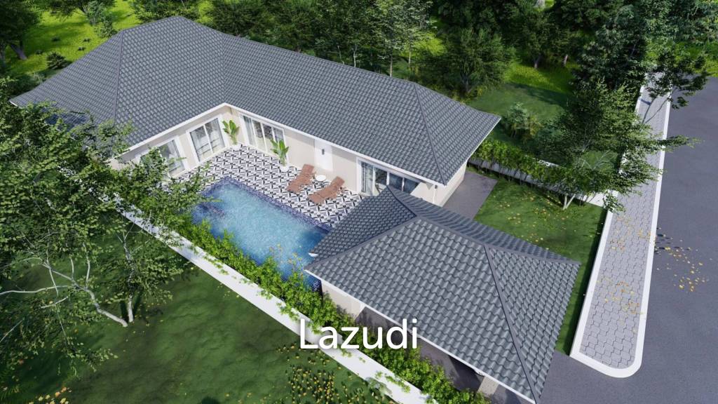 197 sqm modern pool villa in Thap Tai Hua Hin