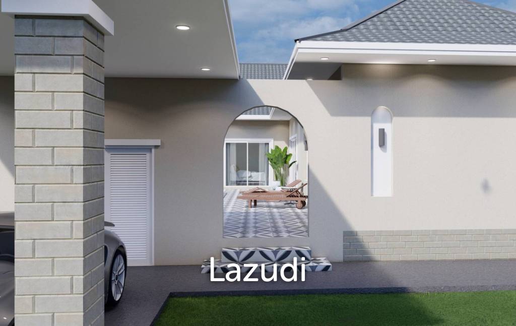 197 sqm modern pool villa in Thap Tai Hua Hin