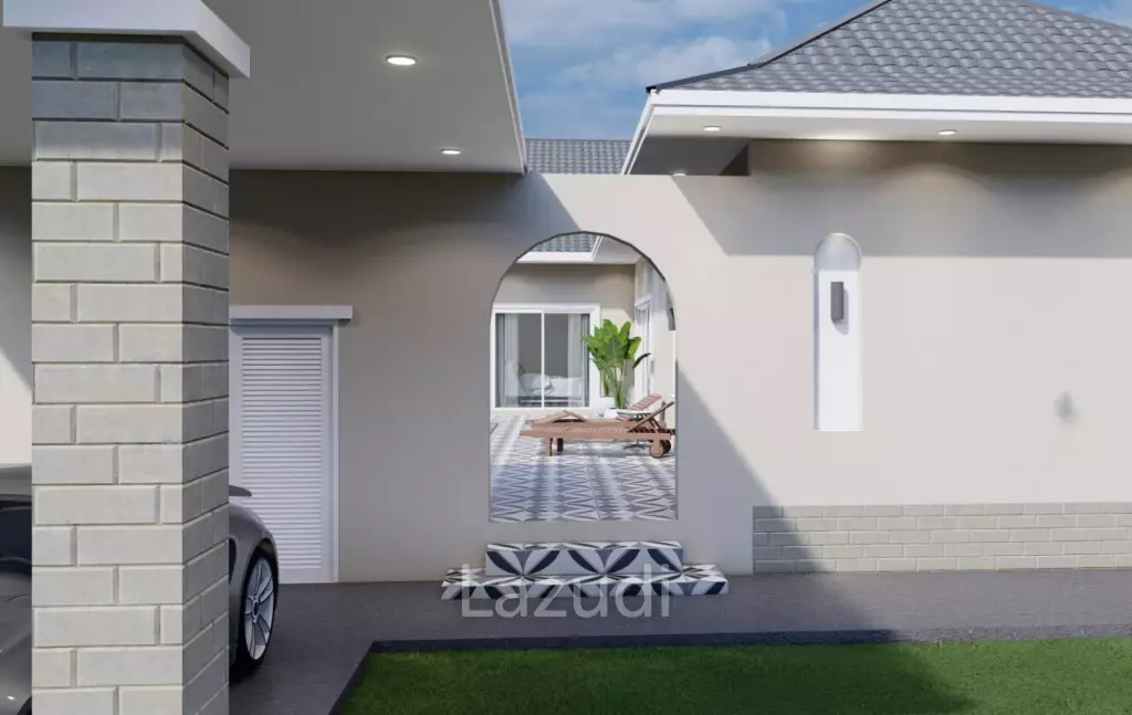 197 sqm modern pool villa in Thap Tai Hua Hin