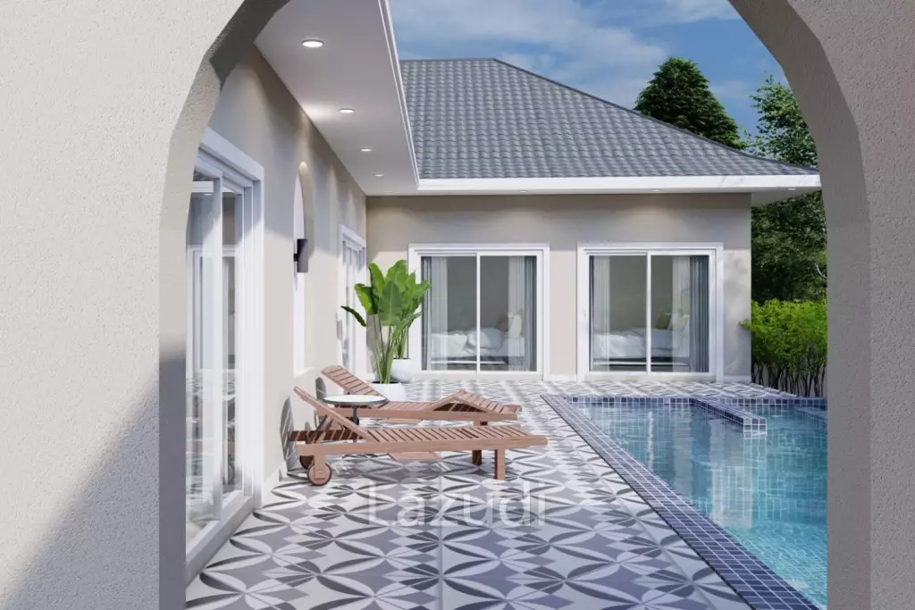 197 sqm modern pool villa in Thap Tai Hua Hin