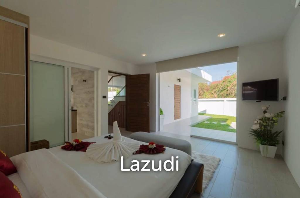 Modern 3-Bedroom Villa for Rent in the Heart of Bang Rak, Koh Samui