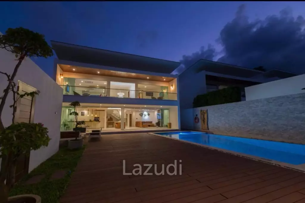 Modern 3-Bedroom Villa for Rent in the Heart of Bang Rak, Koh Samui