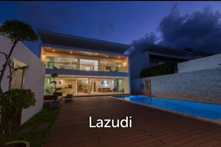 Modern 3-Bedroom Villa for Rent in the Heart of Bang Rak, Koh Samui