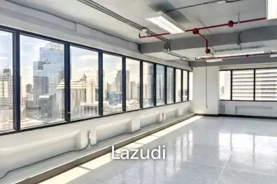2 Restrooms 244 SQ.M Office at Skulthai Surawong Tower