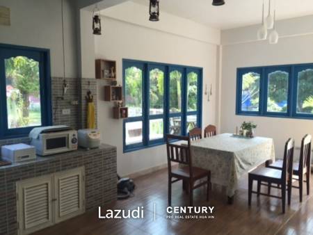 Beachfront Villa on 3 Rai of Land in Kuiburi