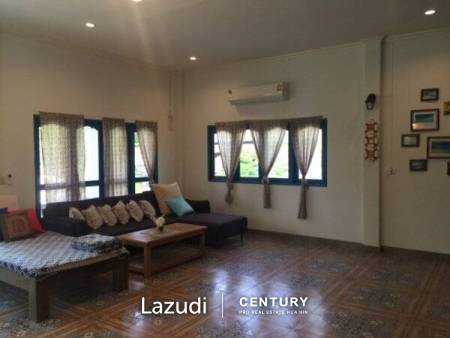 Beachfront Villa on 3 Rai of Land in Kuiburi