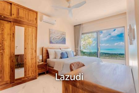 4-Bedroom Villa with Panoramic Ocean & Sunset Views – Bang Makham, Koh Samui