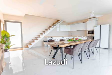 4-Bedroom Villa with Panoramic Ocean & Sunset Views – Bang Makham, Koh Samui