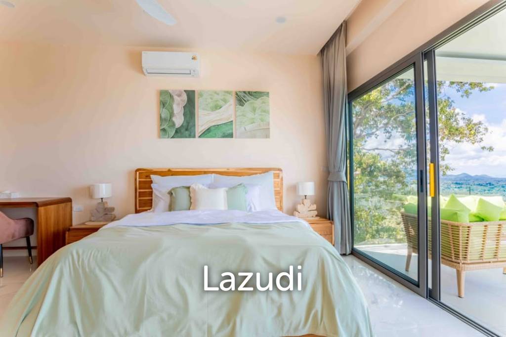 4-Bedroom Villa with Panoramic Ocean & Sunset Views – Bang Makham, Koh Samui