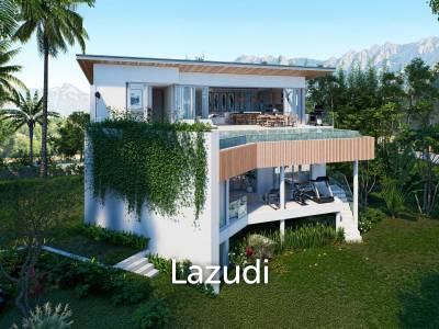 4-Bed Sea Views Villa in Bo Phut Hills